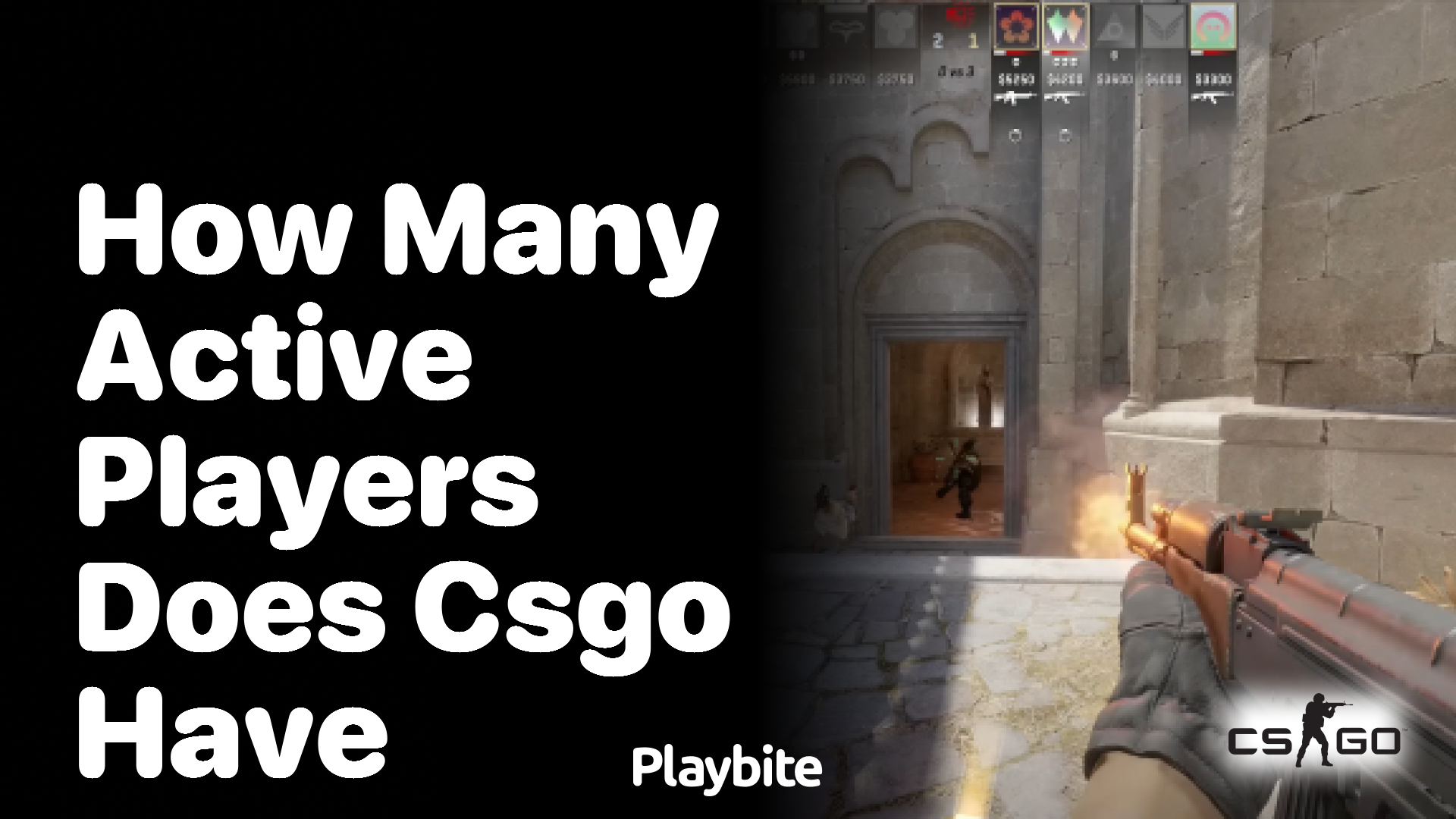 How many active players does CS:GO have?