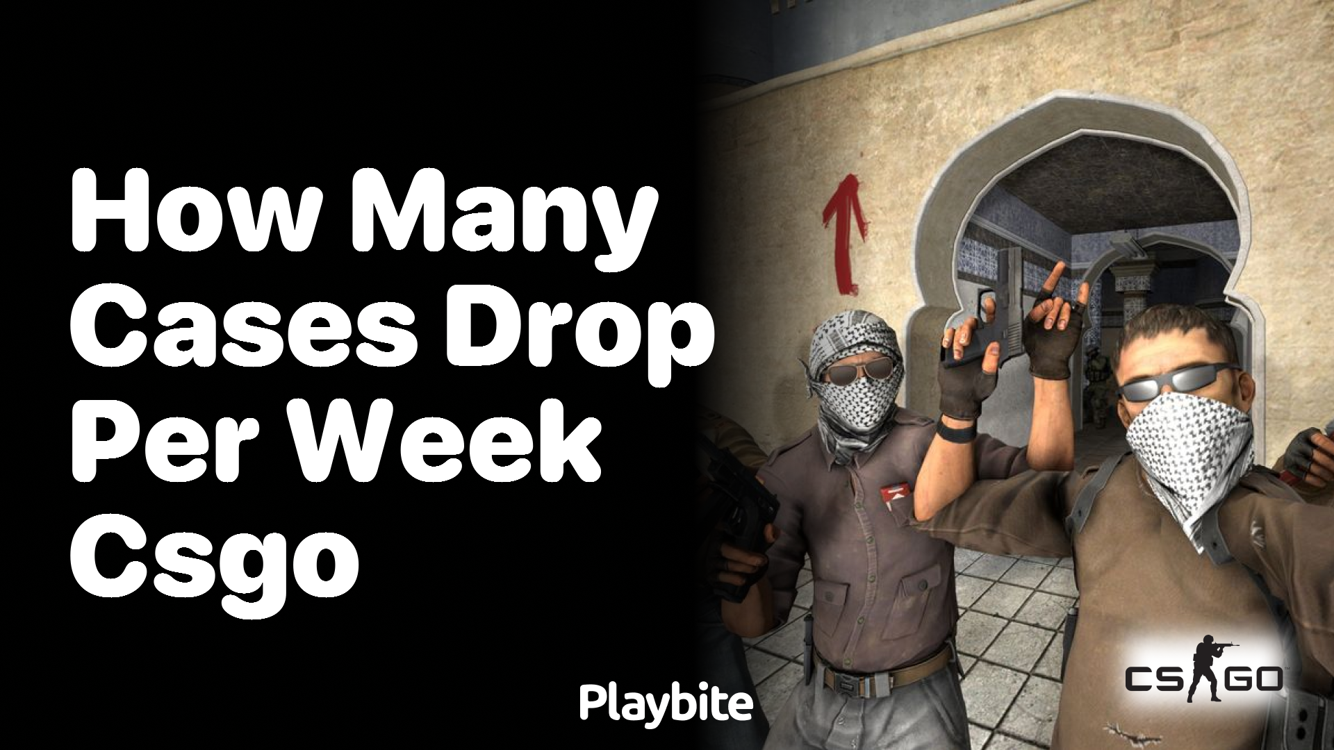 How many cases drop per week in CS:GO?