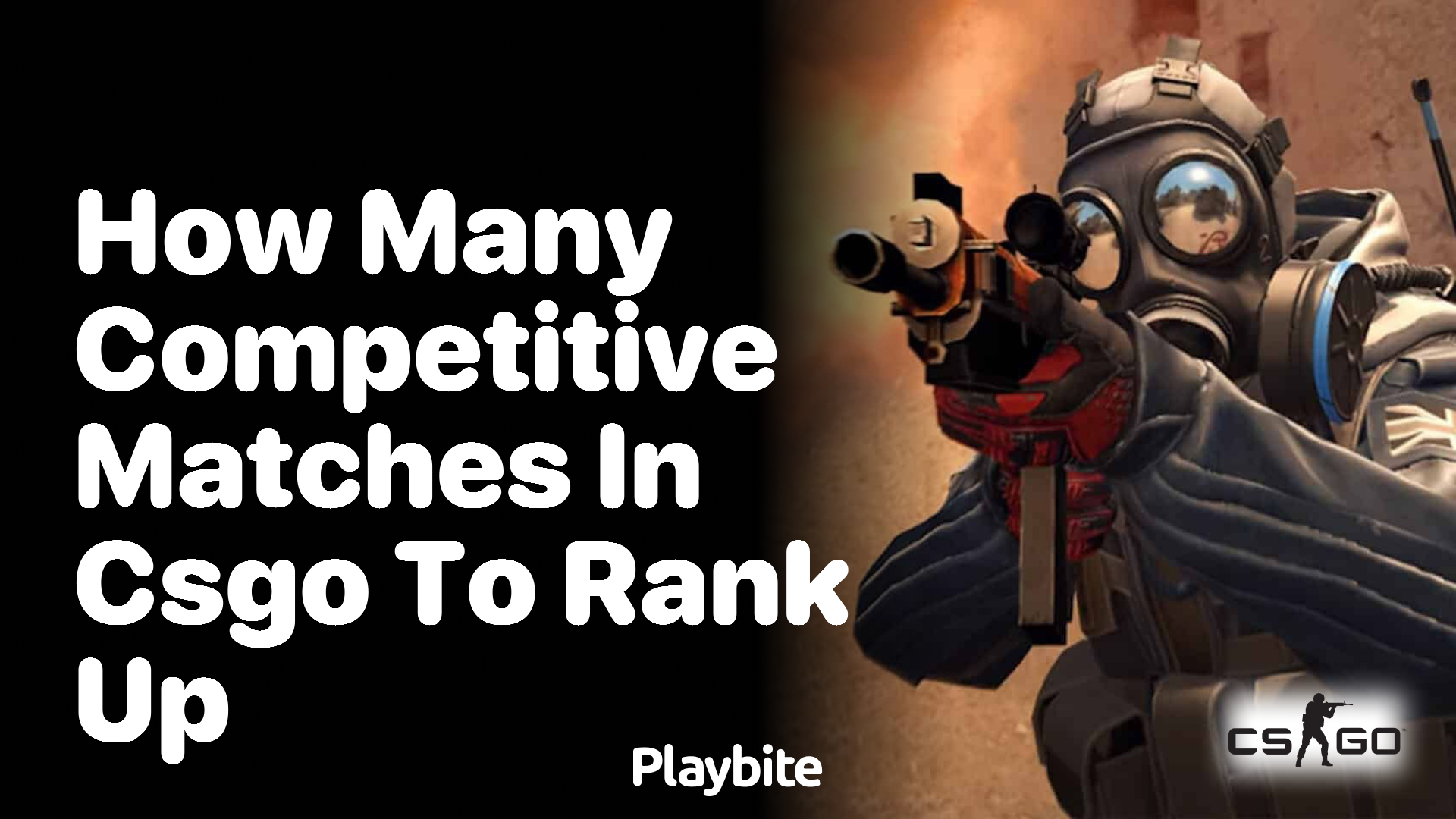 How many competitive matches in CSGO do you need to play to rank up?