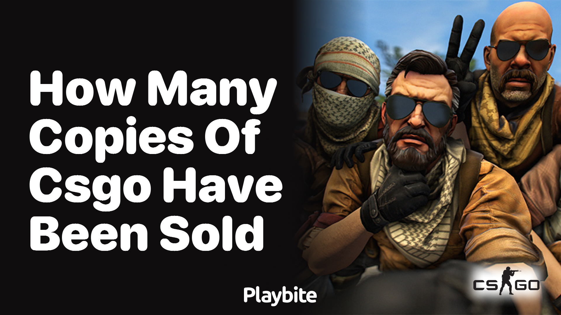 How many copies of CS:GO have been sold?