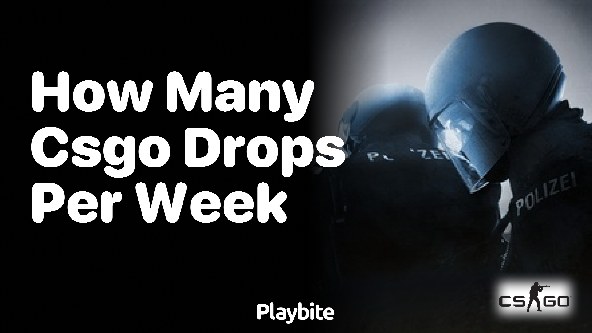 How many CS:GO drops can you get per week?