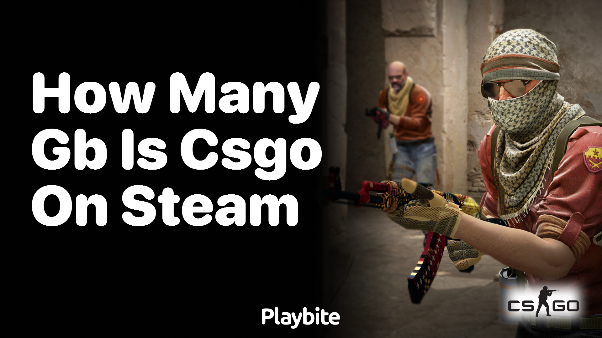 How many GB is CS:GO on Steam?