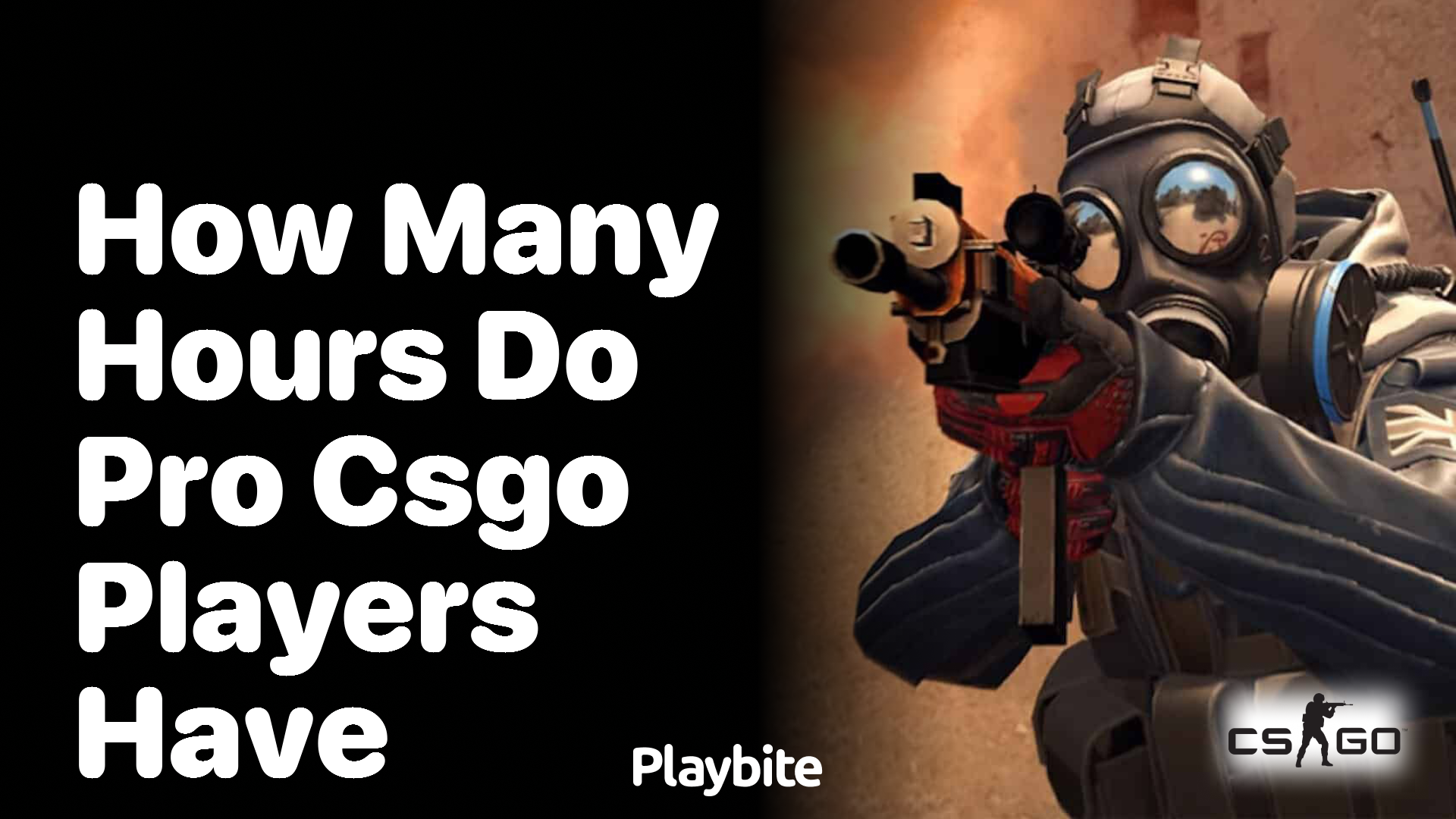 How many hours do pro CS:GO players have?