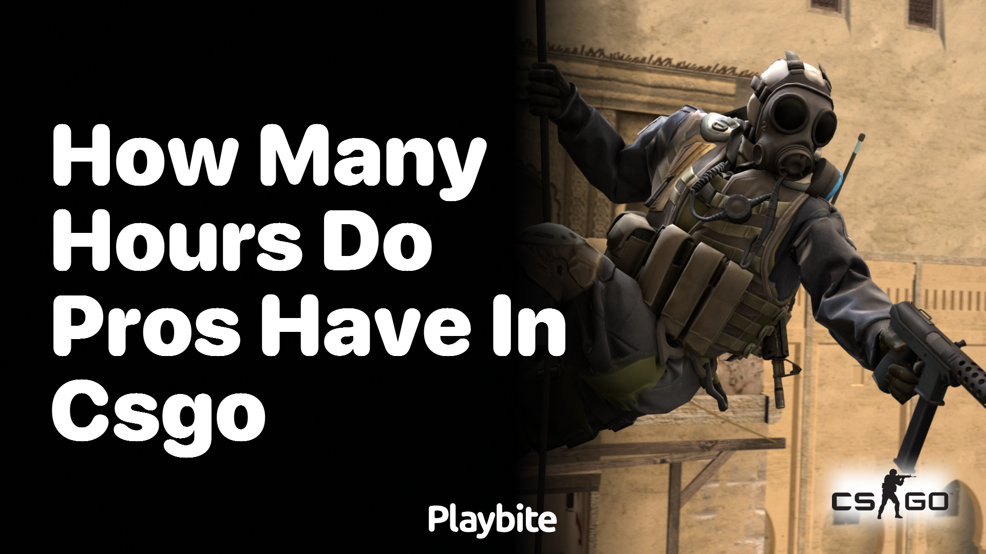 How many hours do pros typically have in CSGO?