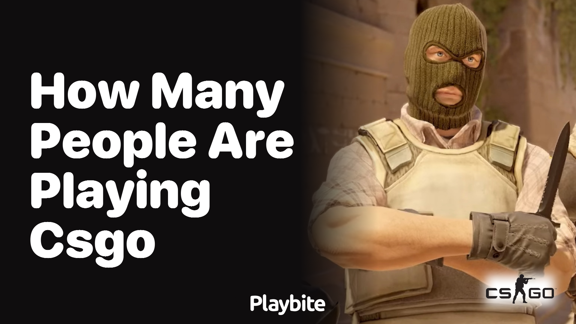 How many people are playing CS:GO?