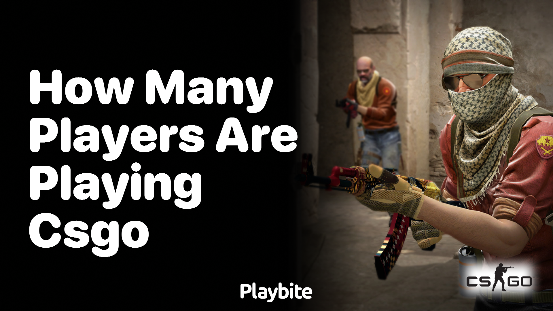 How many players are playing CS:GO?