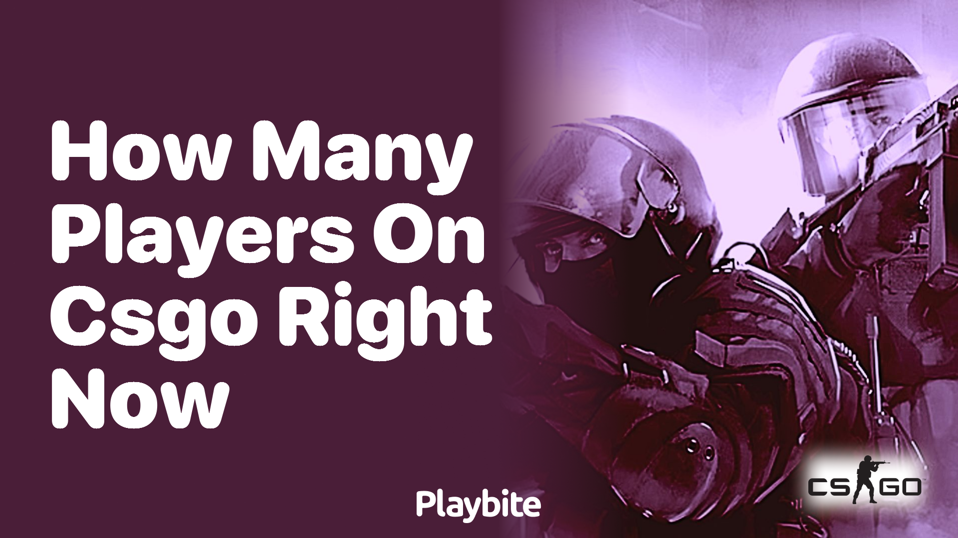 How many players are on CS:GO right now?