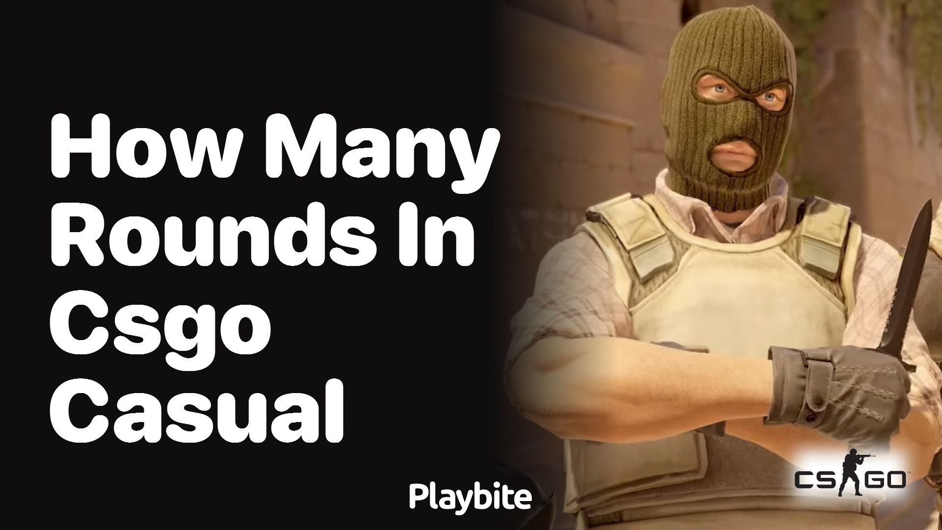 How many rounds are in a CS:GO casual match?