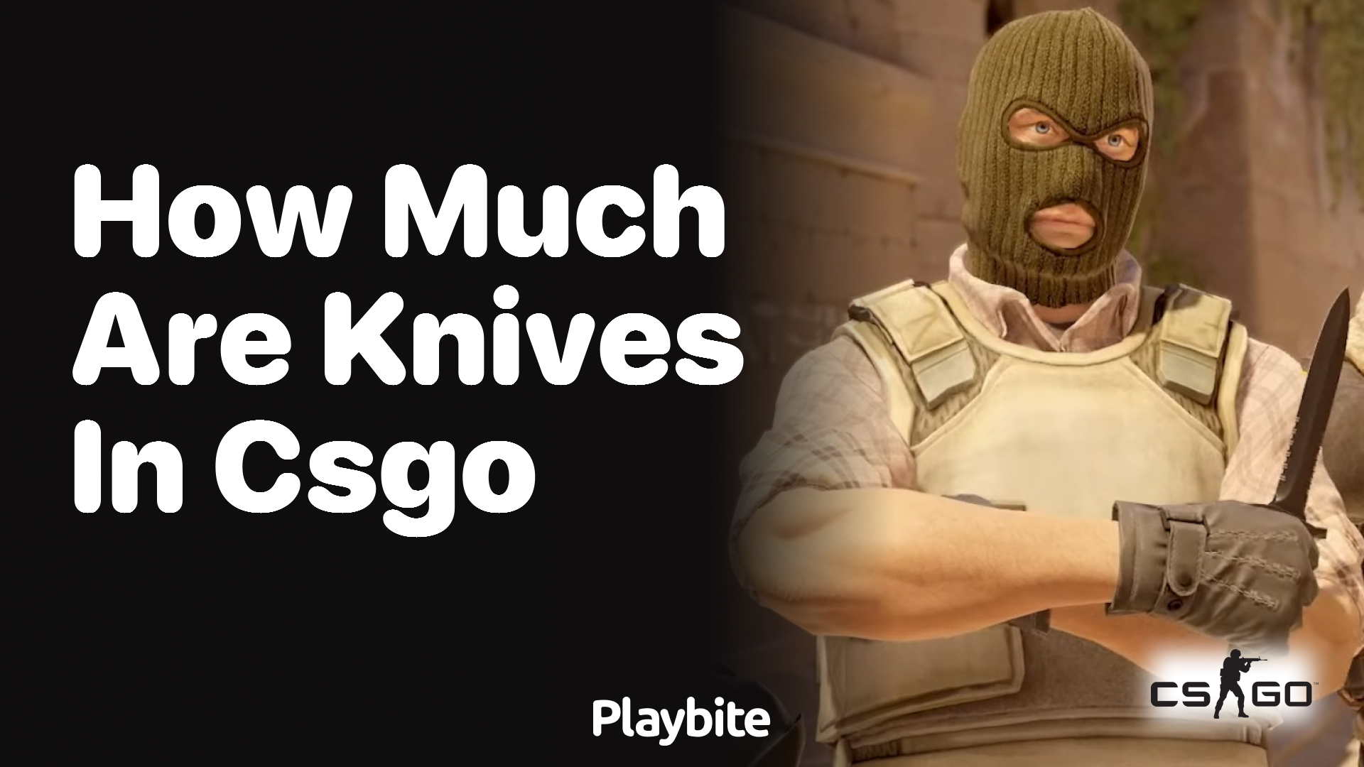 How much are knives in CS:GO?