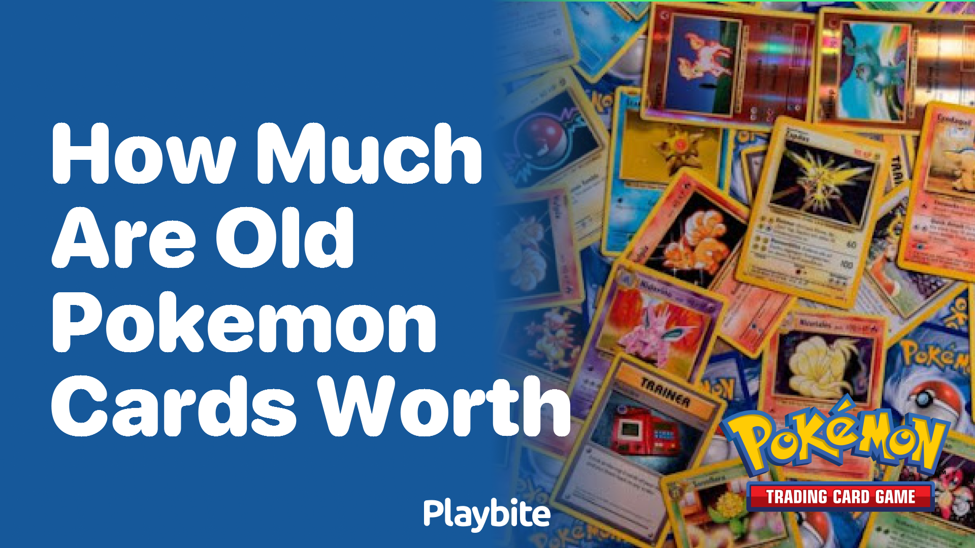 How much are old Pokemon cards worth?