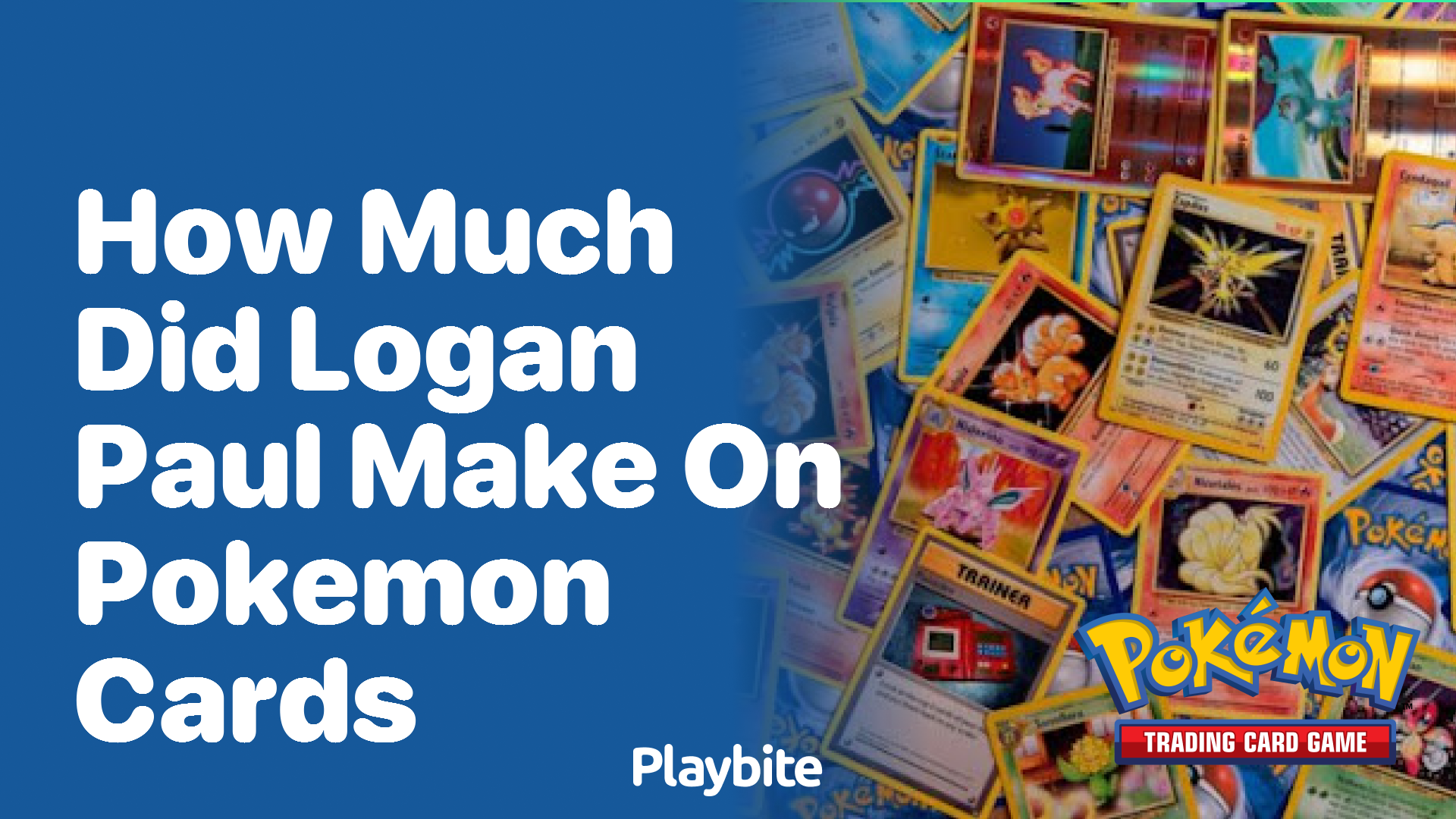 How much did Logan Paul make on Pokemon cards?