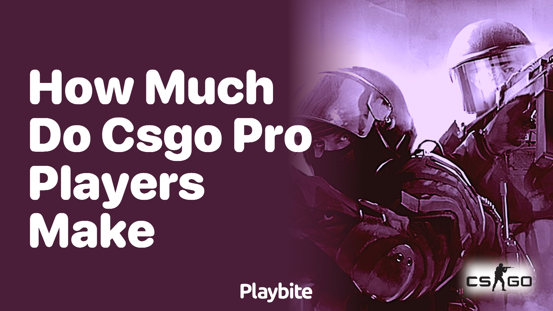 How much do CS:GO pro players make?