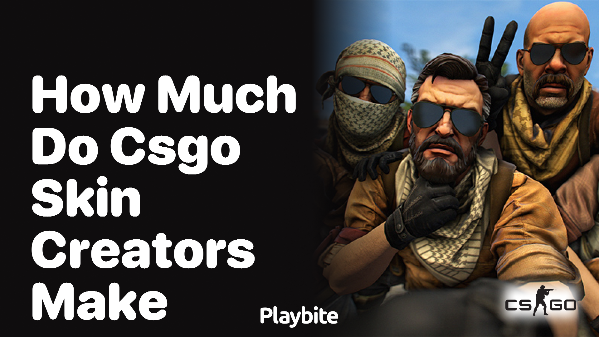 How much do CS:GO skin creators make?