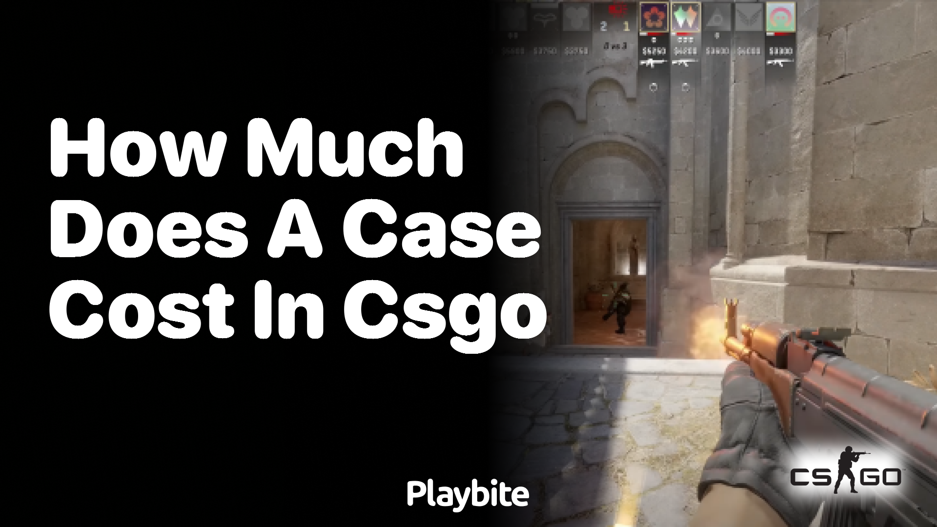 How much does a case cost in CS:GO?