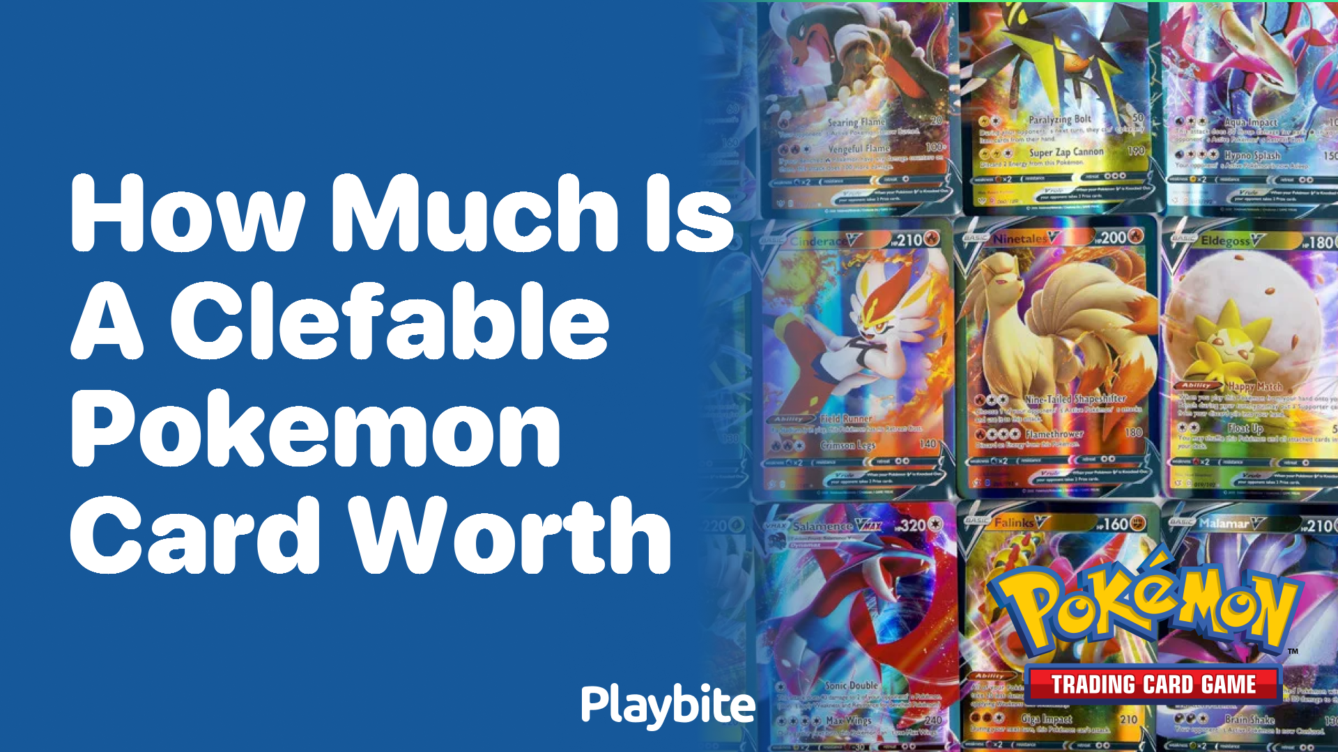 How much is a Clefable Pokemon card worth?