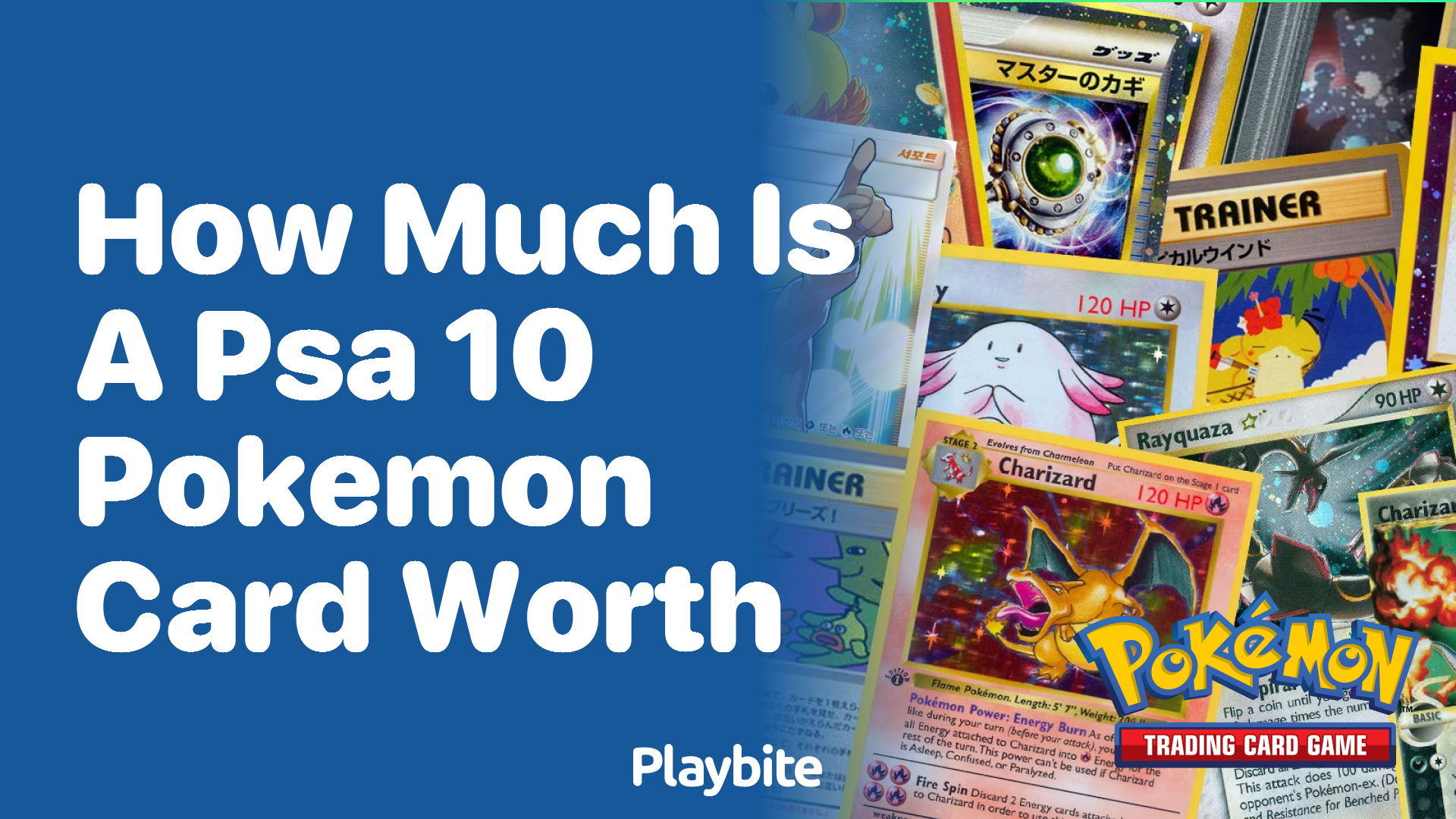 How much is a PSA 10 Pokemon card worth?