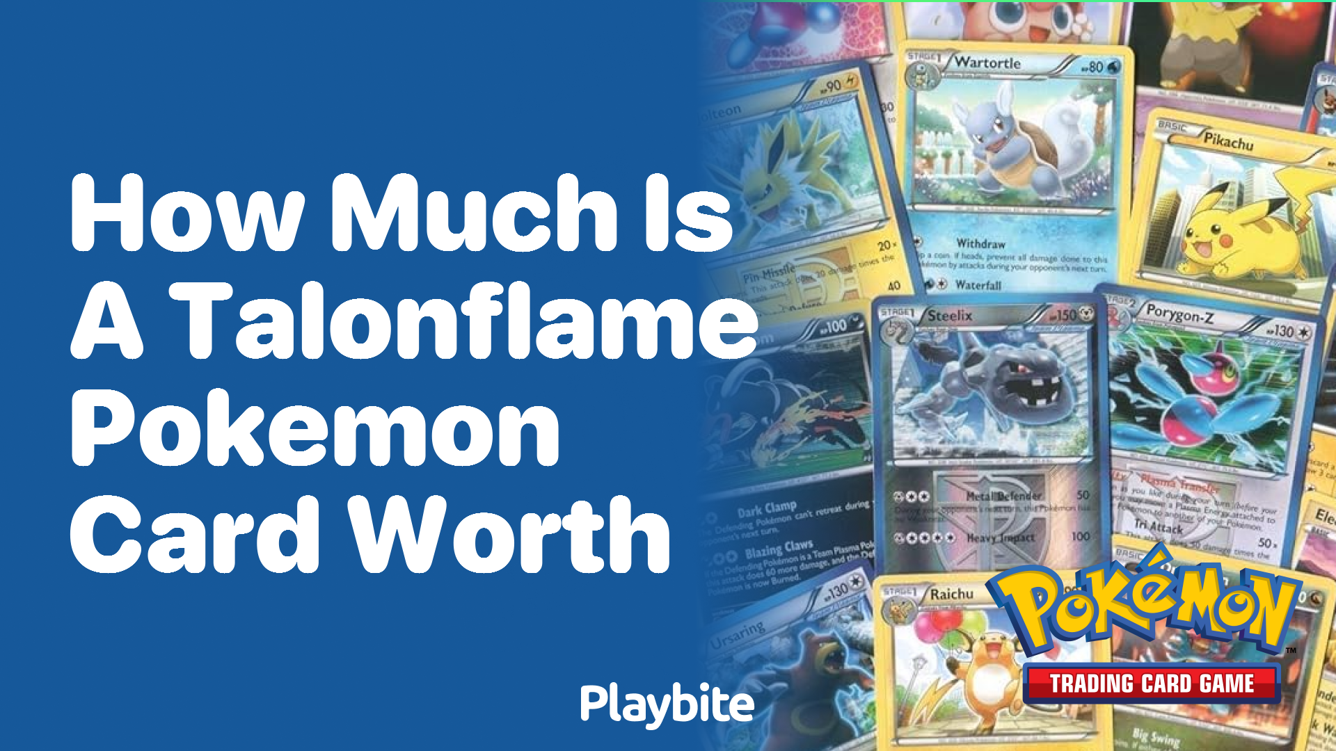 How much is a Talonflame Pokemon card worth?