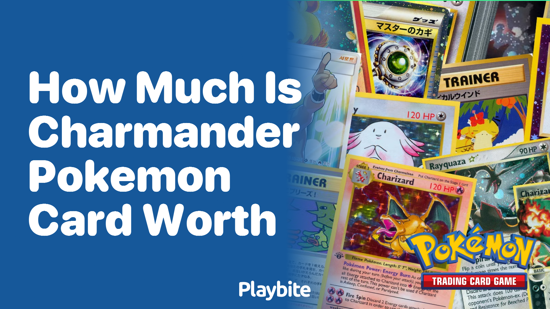 How much is a Charmander Pokemon card worth?