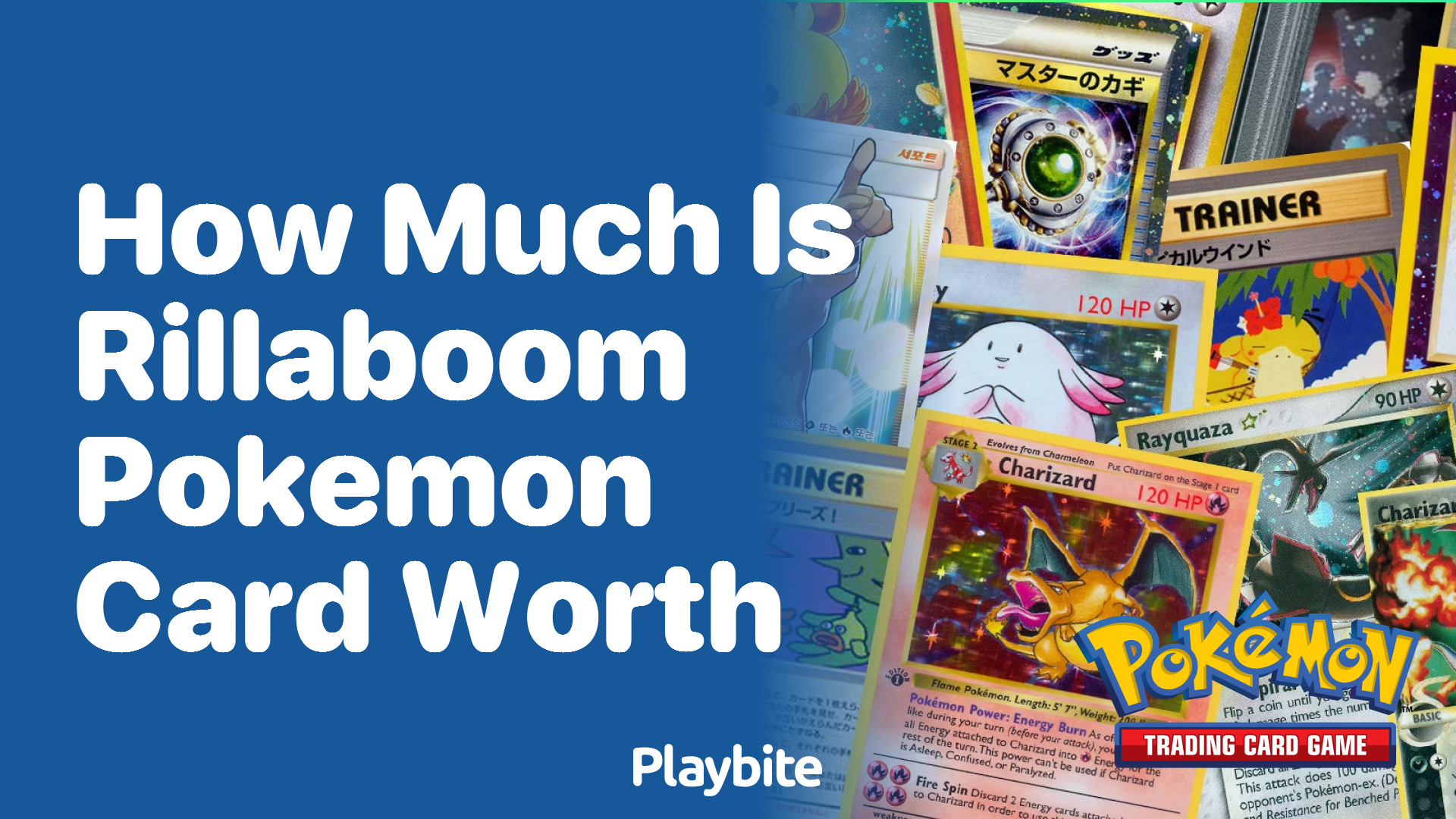 How much is a Rillaboom Pokemon card worth?