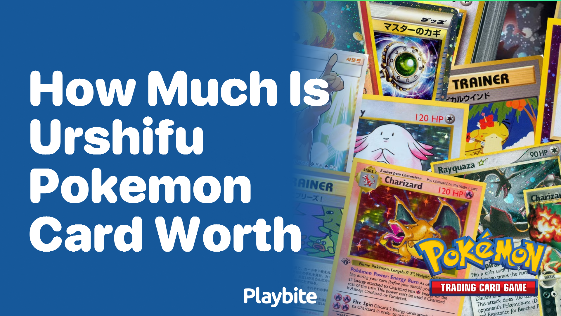 How much is an Urshifu Pokemon card worth?