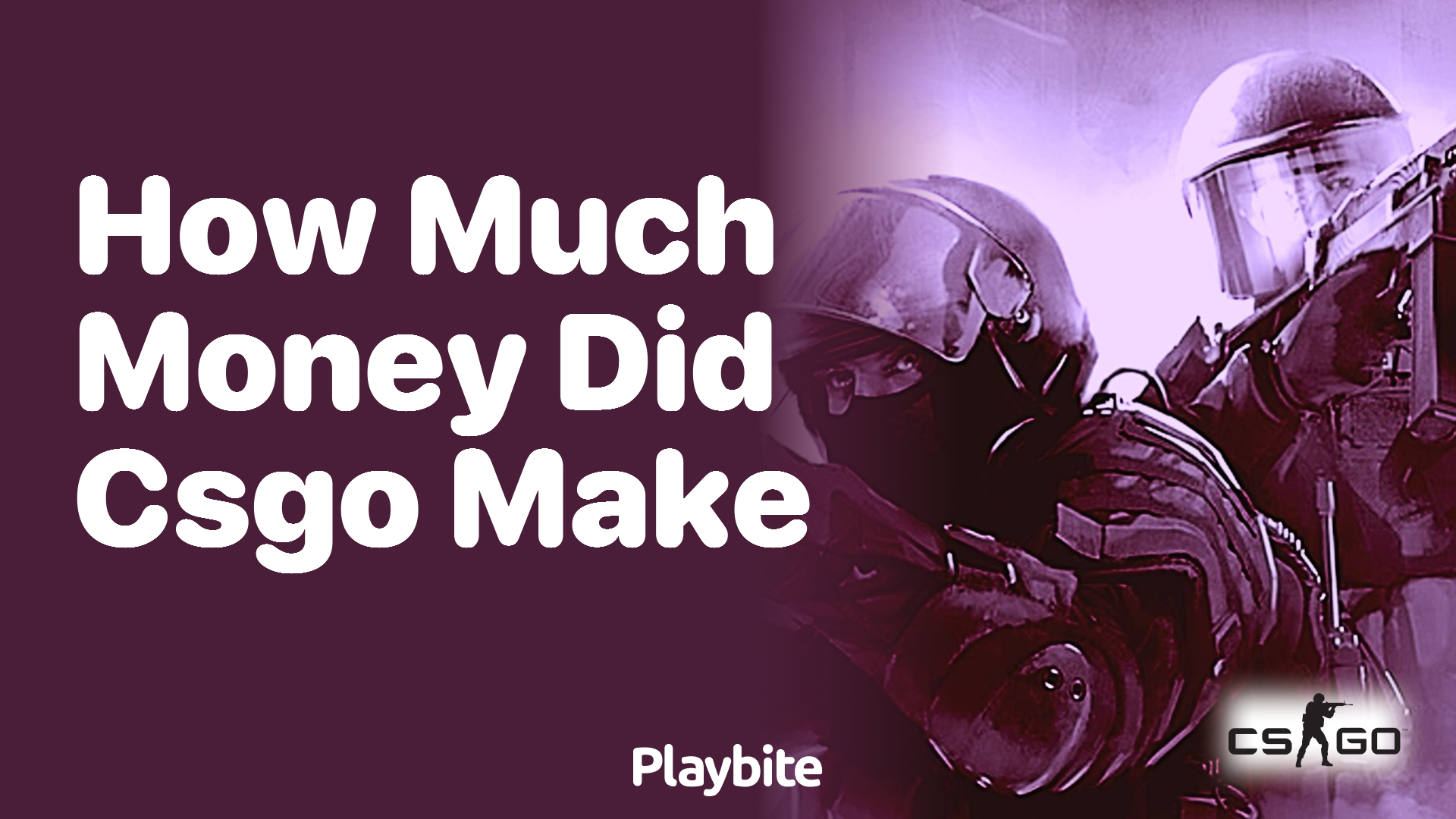 How much money did CS:GO make?