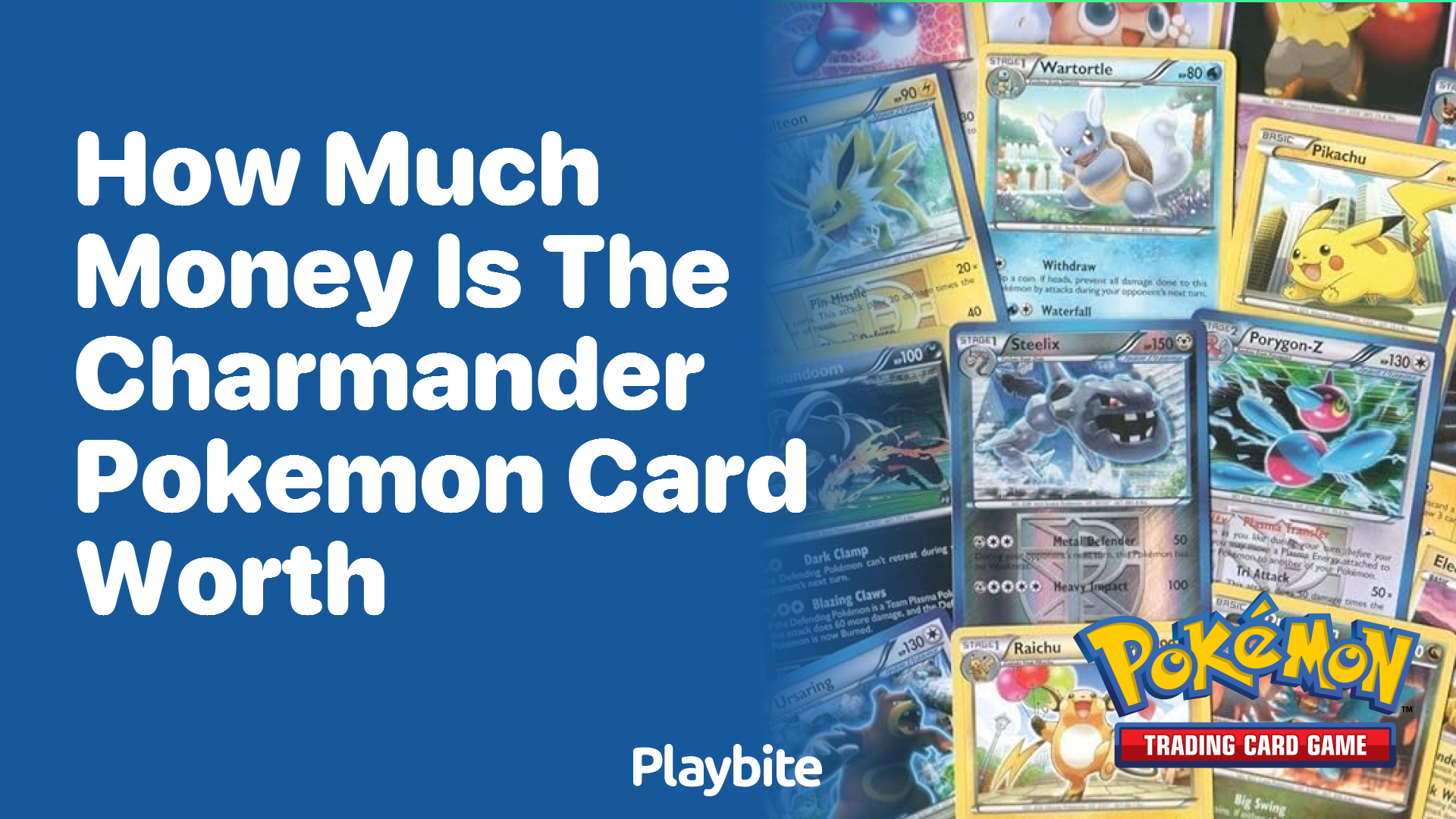 How much is the Charmander Pokemon card worth?