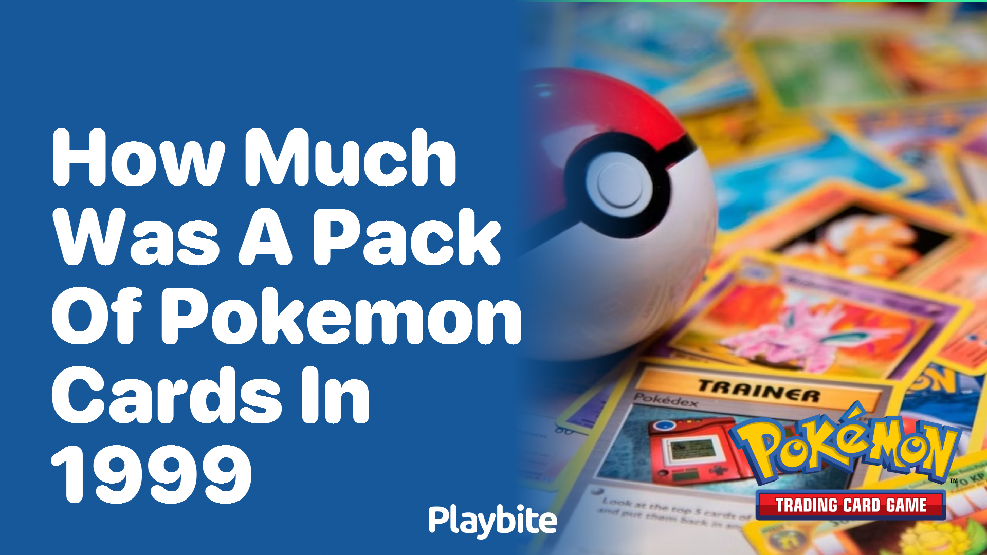 How much was a pack of pokemon cards in 1999?