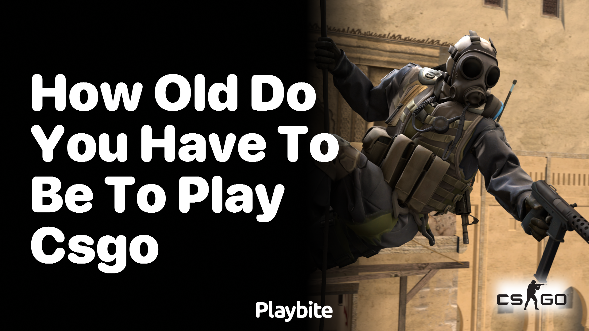 How old do you have to be to play CS:GO?