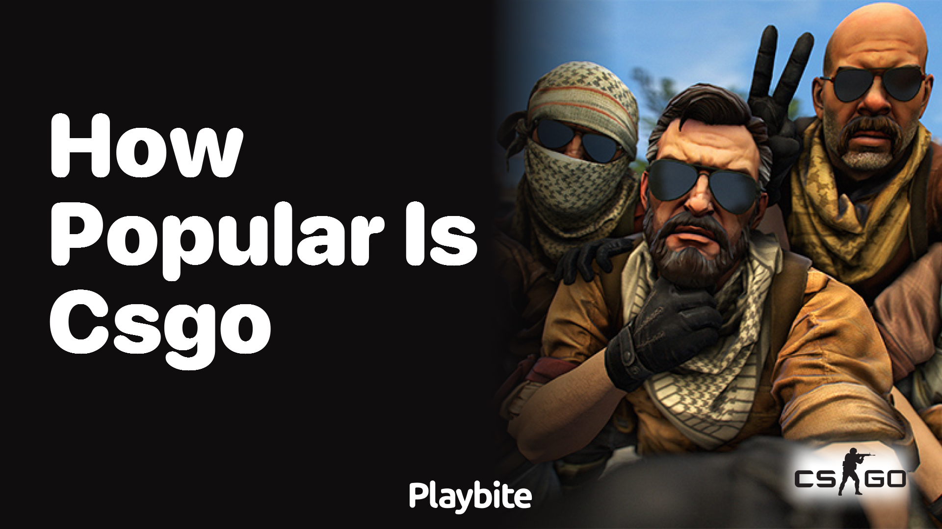 How popular is CSGO?