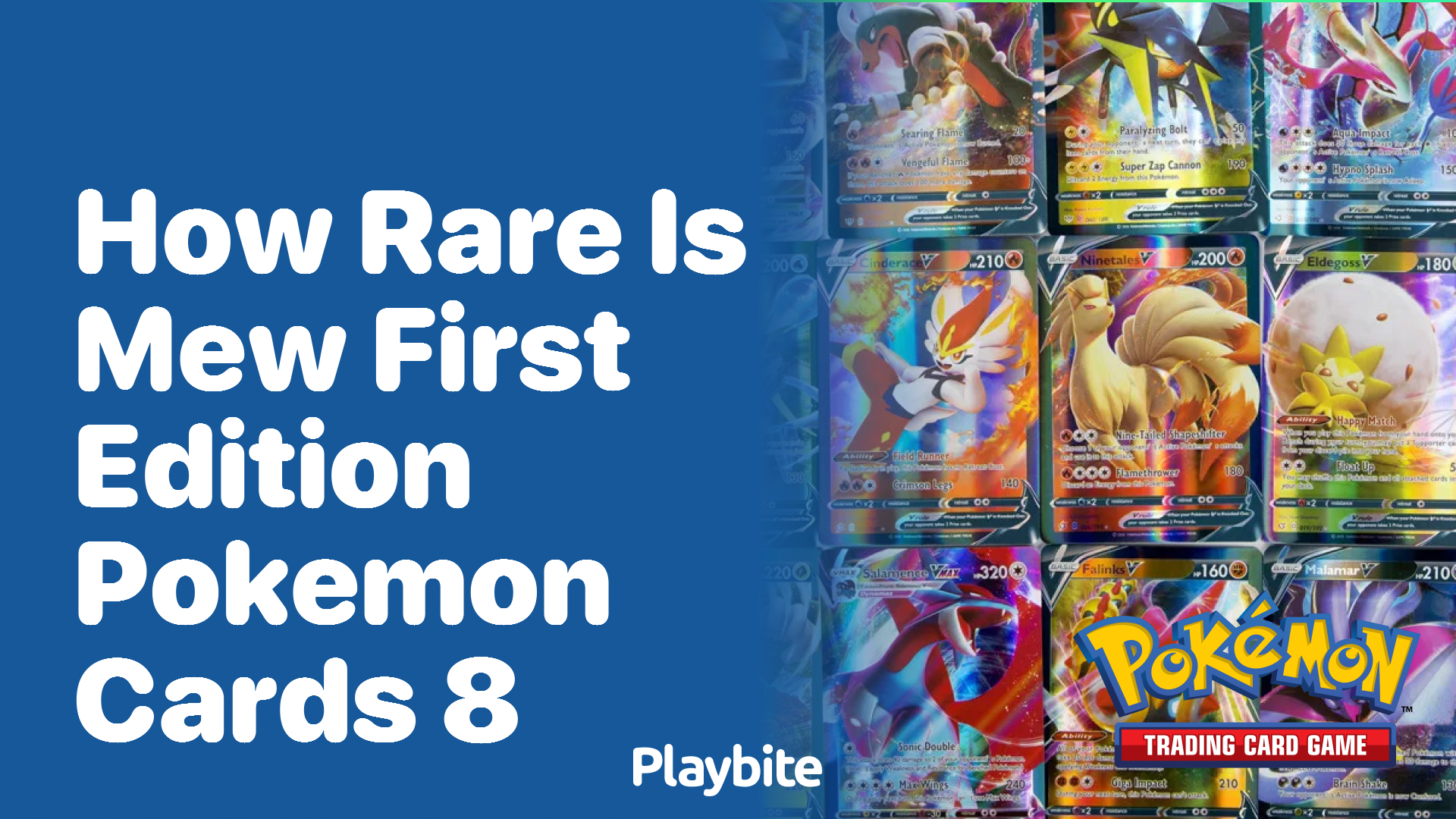 How Rare are First Edition Mew Pokemon Cards?