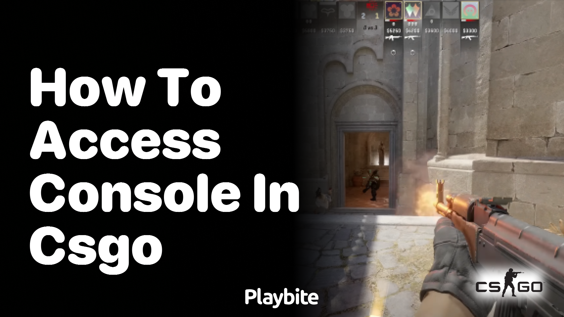 How to access console in CS:GO