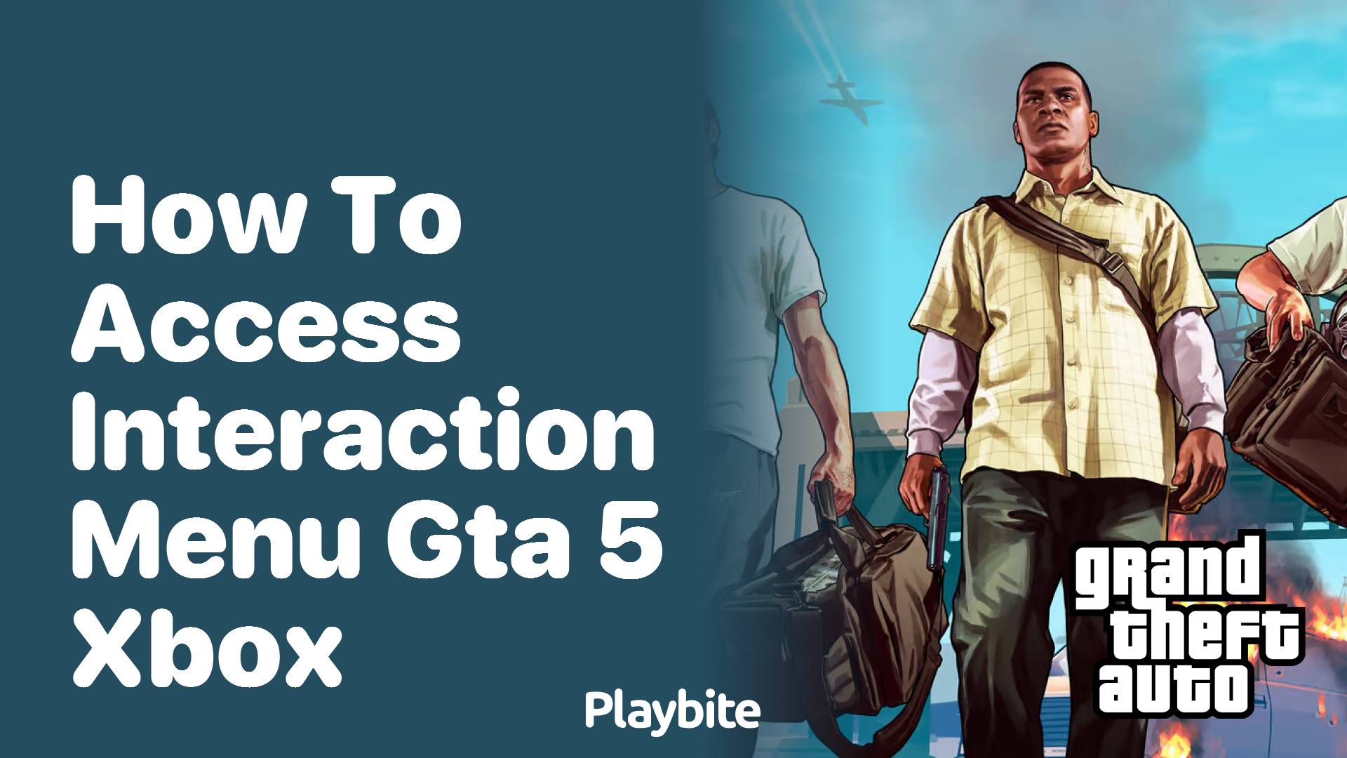 How to access the interaction menu in GTA 5 on Xbox