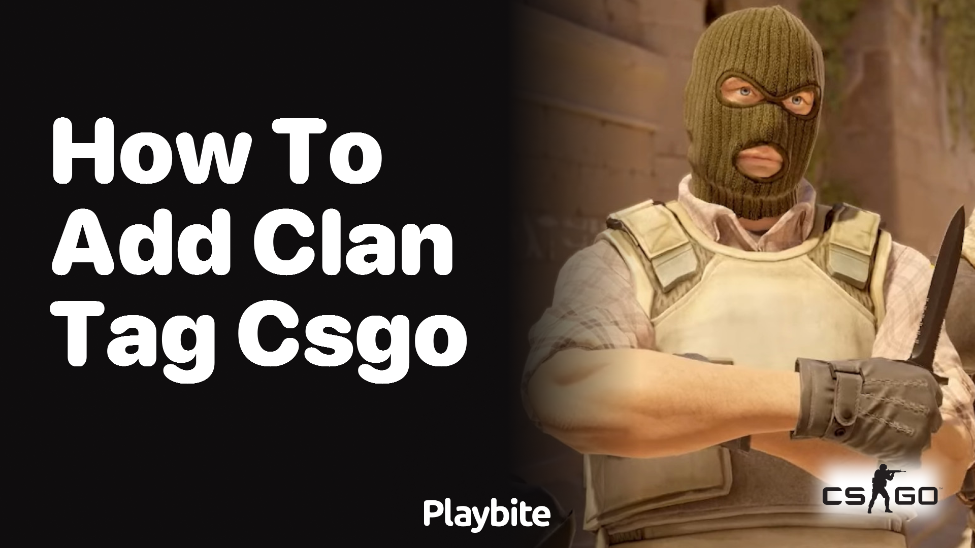 How to add a clan tag in CS:GO