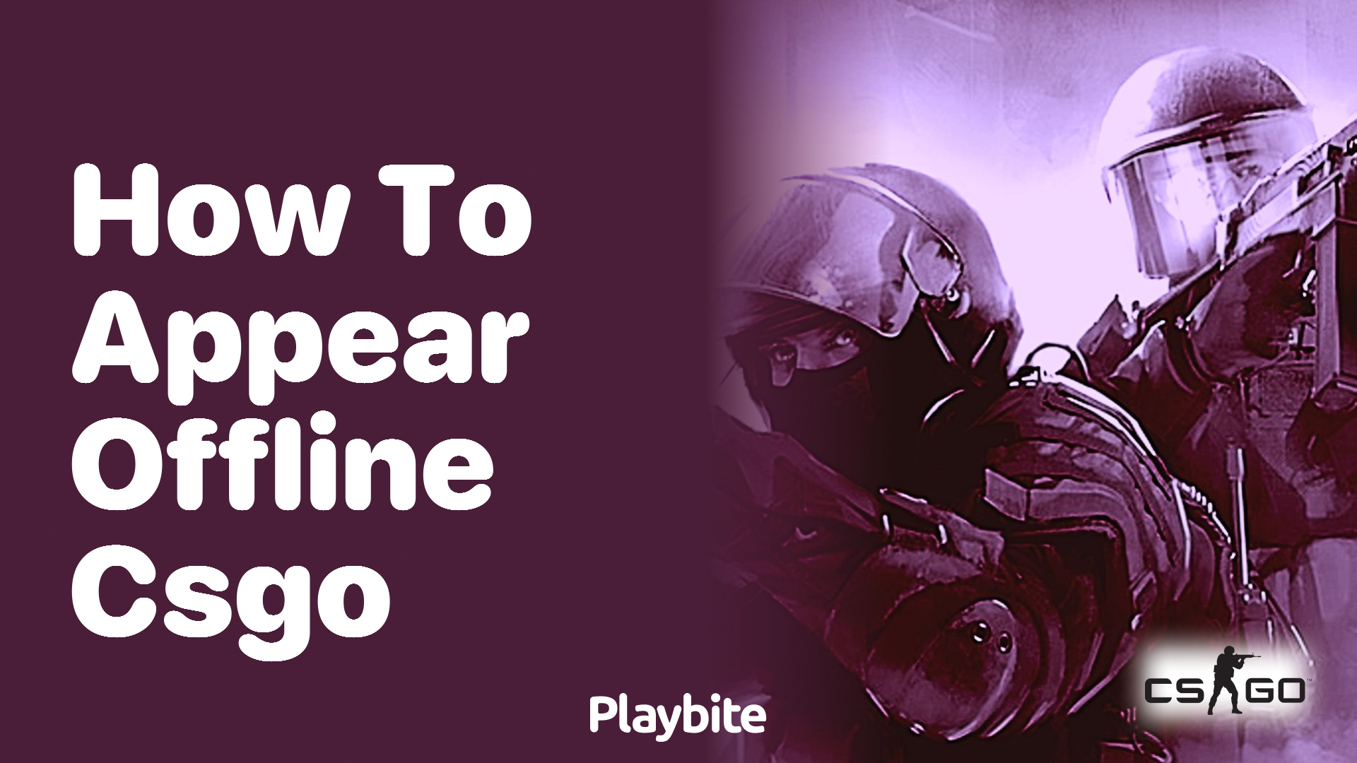 How to Appear Offline in CS:GO