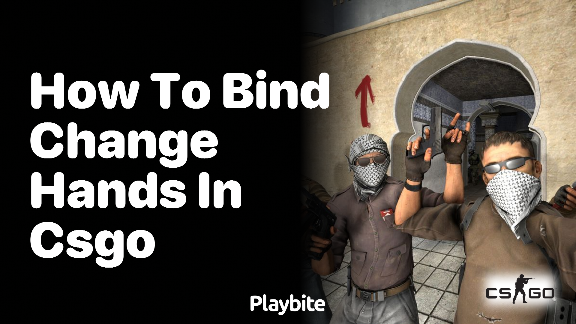 How to bind changing hands in CS:GO