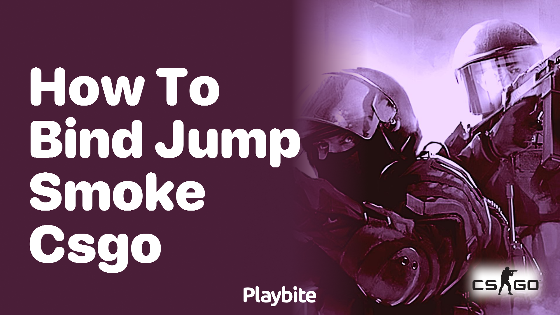 How to Bind Jump Smoke in CS:GO