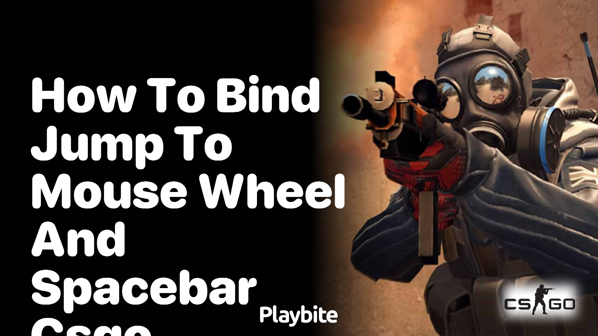 How to Bind Jump to Mouse Wheel and Spacebar in CSGO