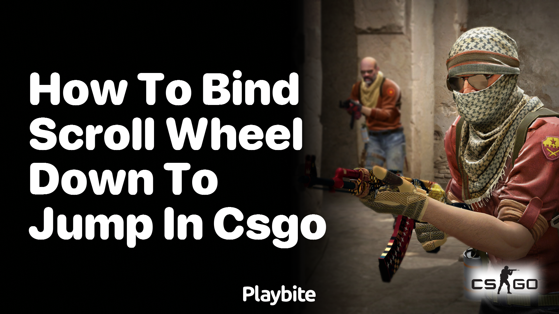 How to Bind Scroll Wheel Down to Jump in CSGO