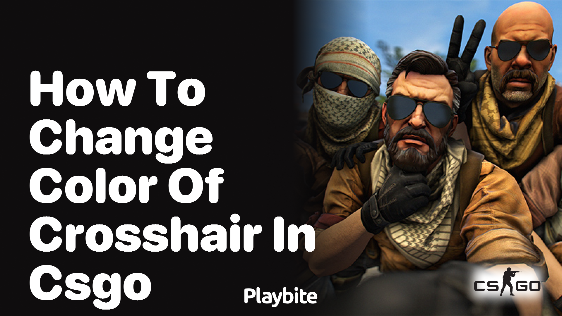 How to change the color of your crosshair in CS:GO