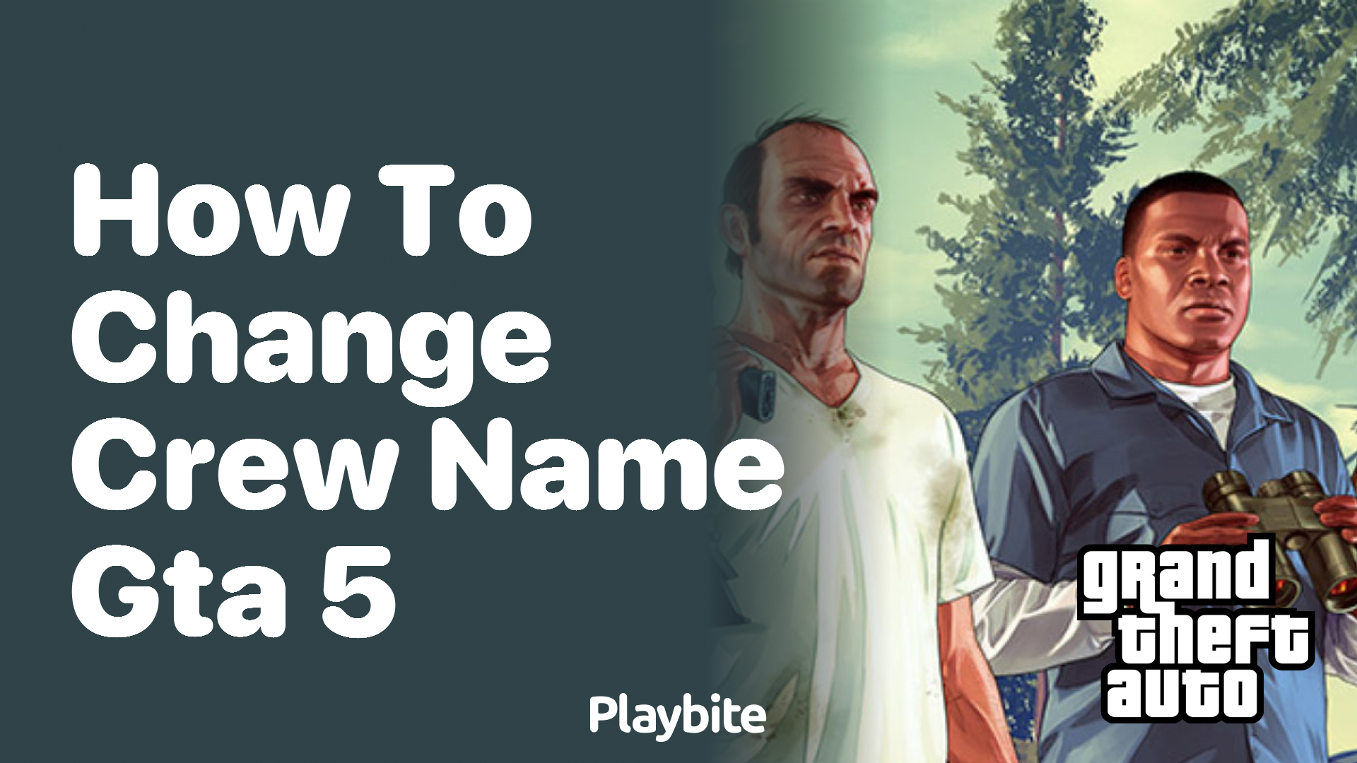 How to change your crew name in GTA 5