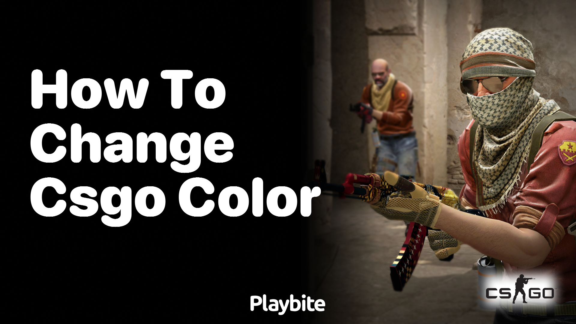 How to change CS:GO color settings