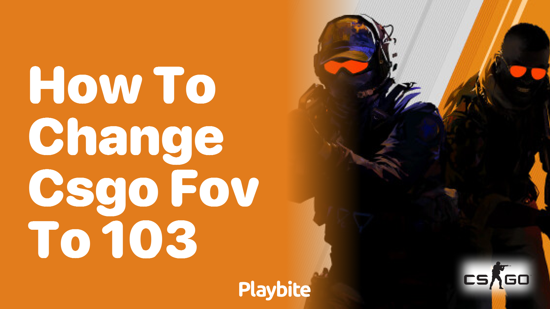 How to change CS:GO FOV to 103