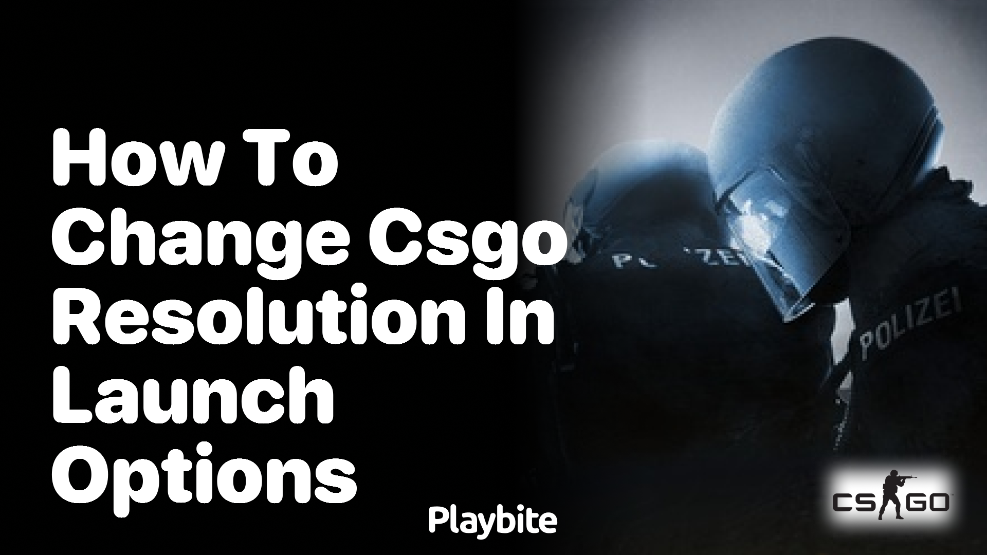 How to change CS:GO resolution in launch options