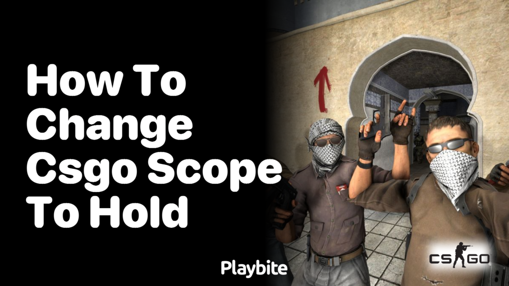 How to Change CSGO Scope to Hold? - Playbite