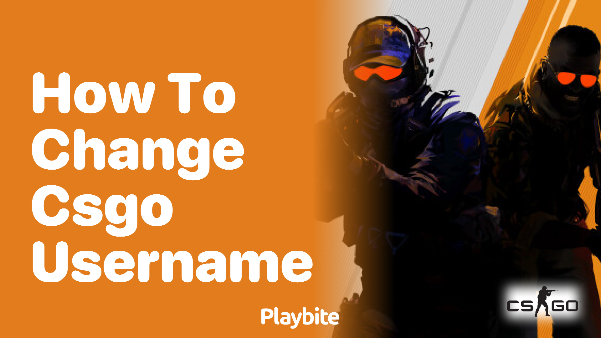 How to change your CS:GO username