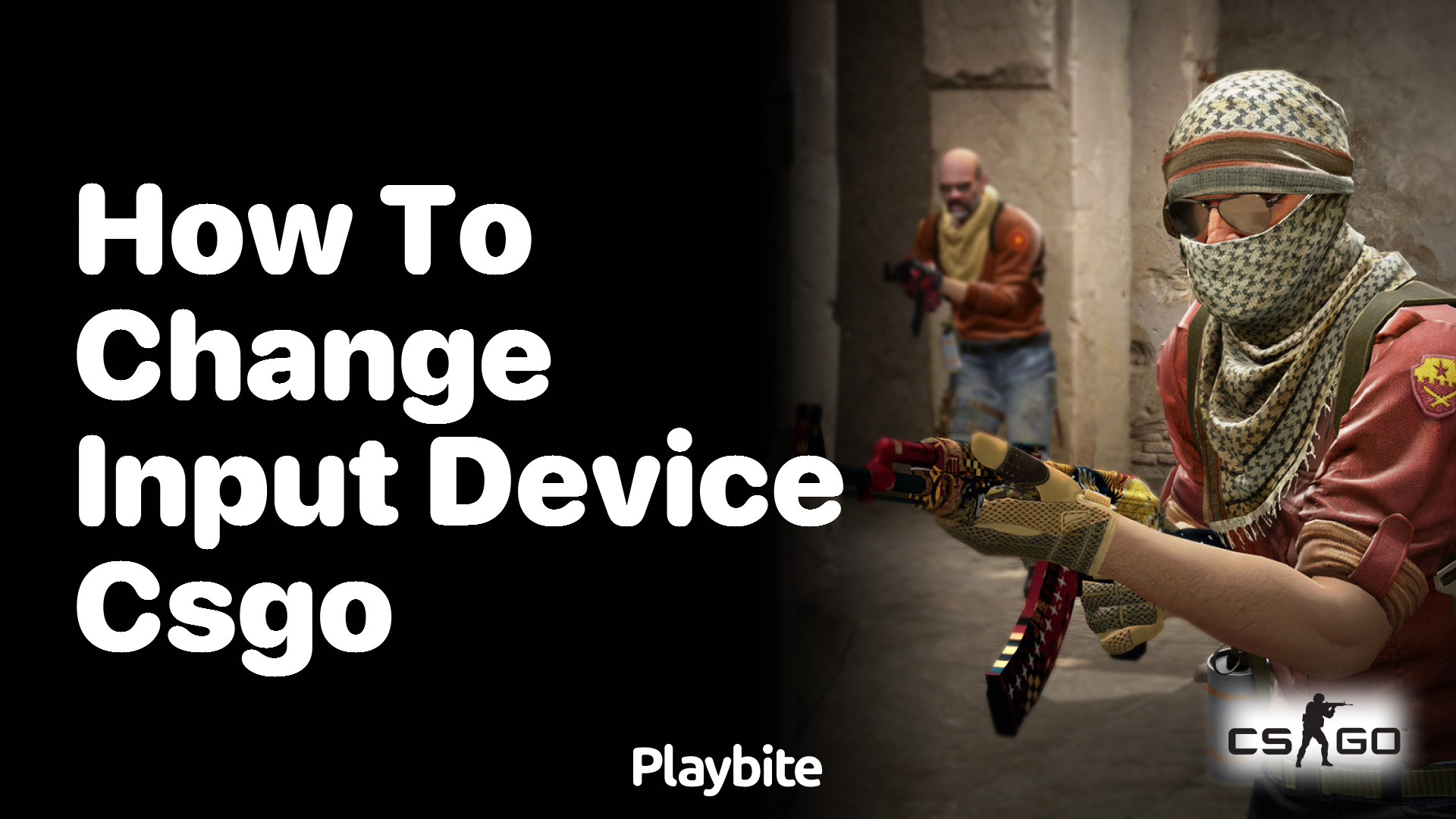 How to change the input device in CS:GO