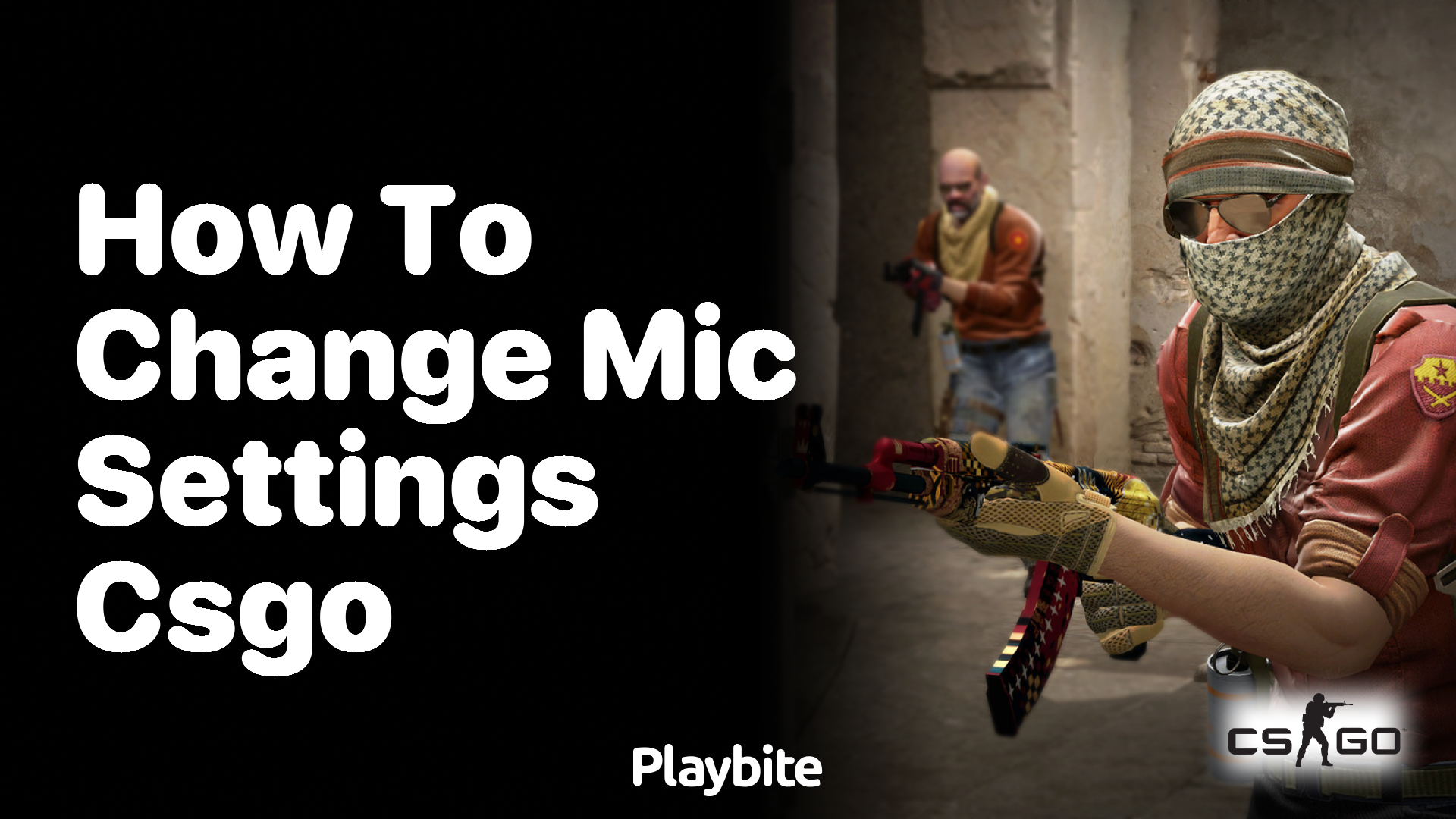 How to change mic settings in CSGO?