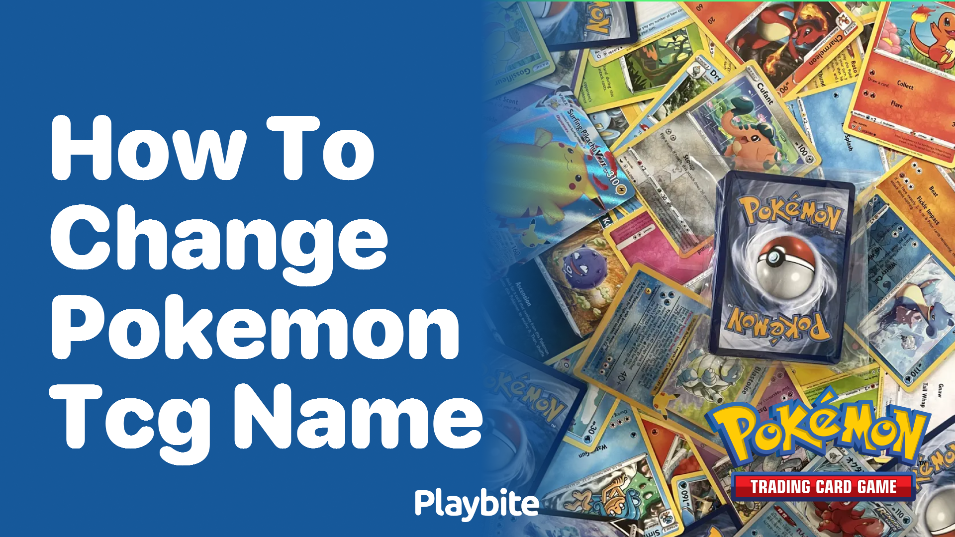 How to Change Your Pokemon TCG Name