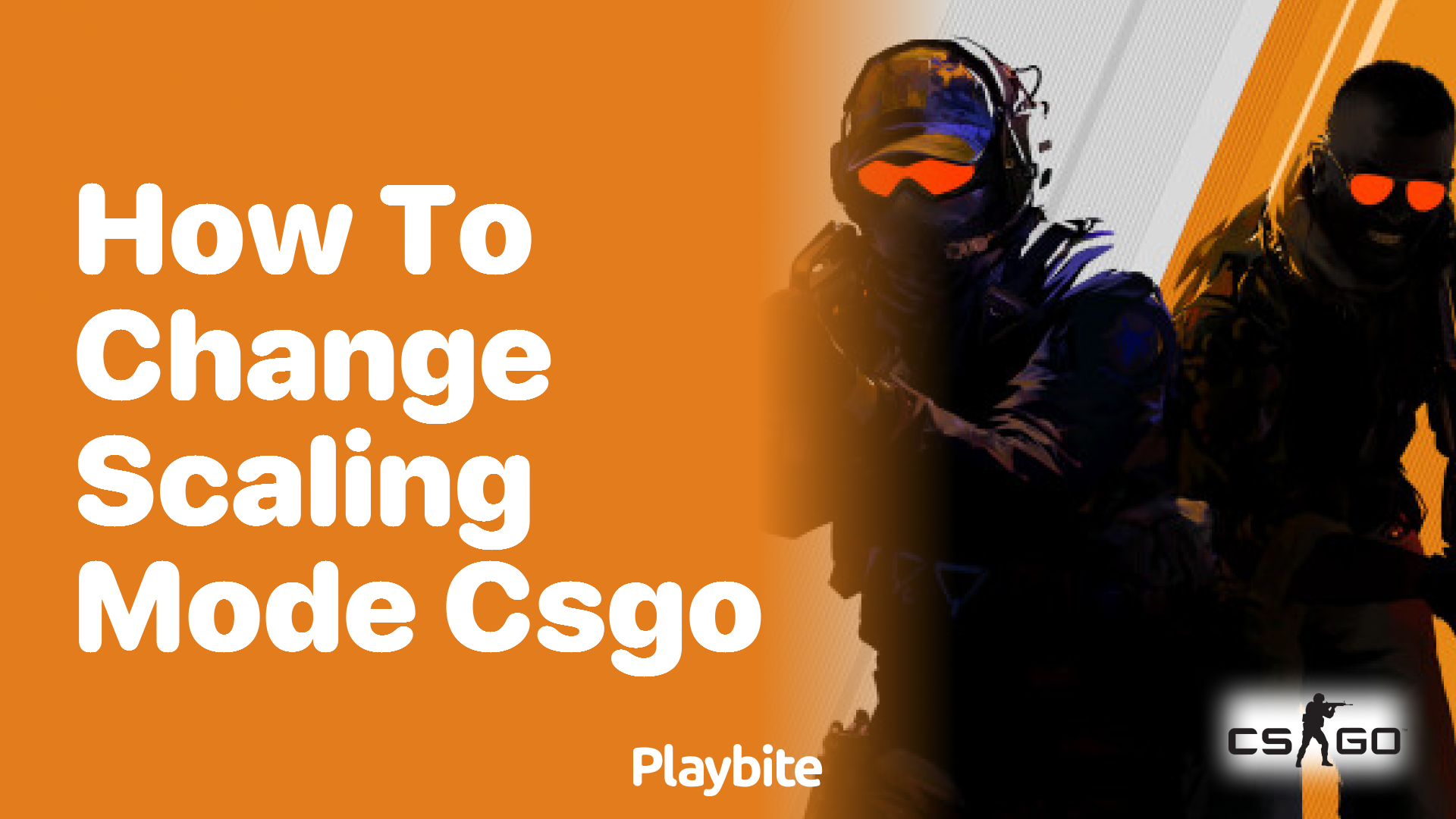 How to change scaling mode in CS:GO