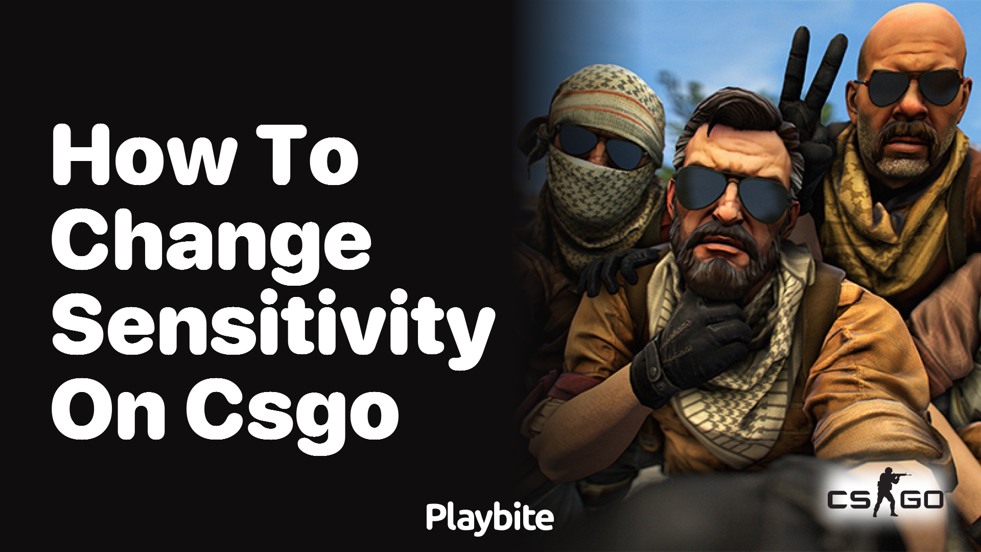 How to change sensitivity in CS:GO